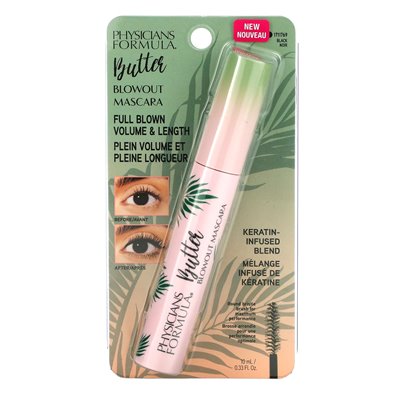 Doctors Formula, Butter Mascara, 1711769 Schwarz, 0,33 fl oz (10 ml)