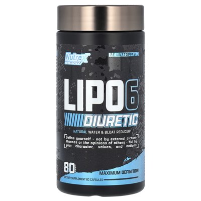 Nutrex Research, LIPO-6 moczopędny, 80 kapsułek Nutrex Research, LIPO-6 moczopędny, 80 kapsułek