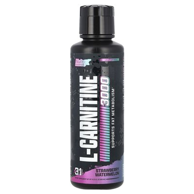 Nutrex Research, L-carnitine 3000, Strawberry Watermelon, 15,72 Fl Oz (465 ml)