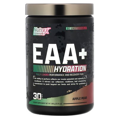 Nutrex Research, EAA+ Hydration, Apple Pear, 13,76 uncji (390 g)