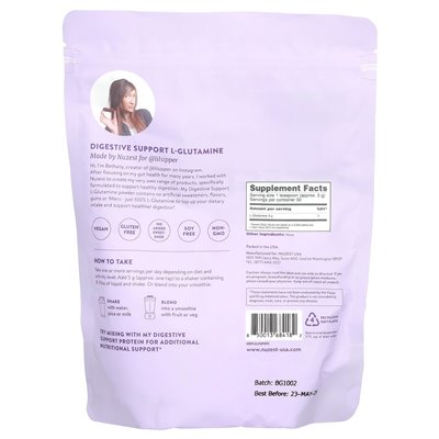 Nuzest, wsparcie trawienne L-glutamina, 8,8 uncji (250 g)
