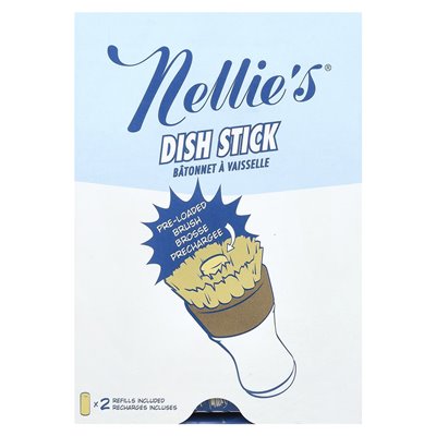 Nellie's, dish Stick, 1 kij, 2 wkłady Nellie's, dish Stick, 1 kij, 2 wkłady