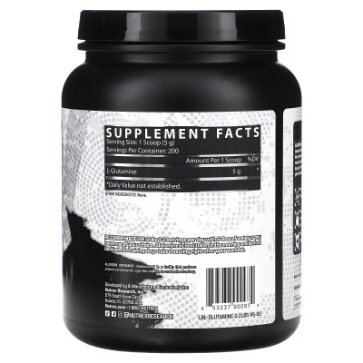 Nutrex Research, Glutamine Pure, Unflavored, 2.2 lbs (1,000 g) Nutrex Research, Glutamine Pure, Unflavored, 2.2 lbs (1,000 g)