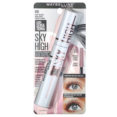 Maybelline, Eyelash Sensation, getönter Primer, 810 Soft Black, 7,7 ml (0,26 fl. oz.)