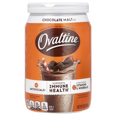 OVALTINE, COCETATES MALT Mix, 12 oz (340 g)