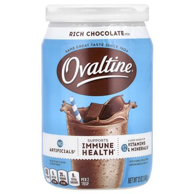 OVALTINE, Rich Chocolate Mix, 12 uncji (340 g)