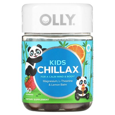 Olly, Kids Chillax, słoneczny sherbet, 50 gumzy