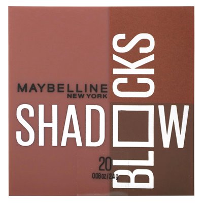 Maybelline, Shadow Blocks, 20 West 4th & Perry St, 0,08 uncji (2,4 g) Maybelline, Shadow Blocks, 20 West 4th & Perry St, 0,08 uncji (2,4 g)