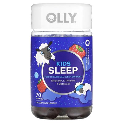 Olly, dzieci snu, Razzzberry, 70 gummy Olly, dzieci snu, Razzzberry, 70 gummy
