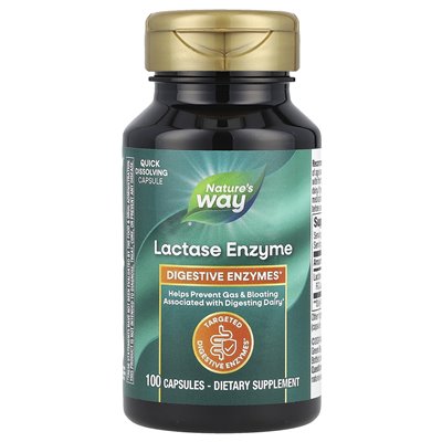 Nature's Way, enzym laktazy, 690 mg, 100 kapsułek (230 mg na kapsułkę)
