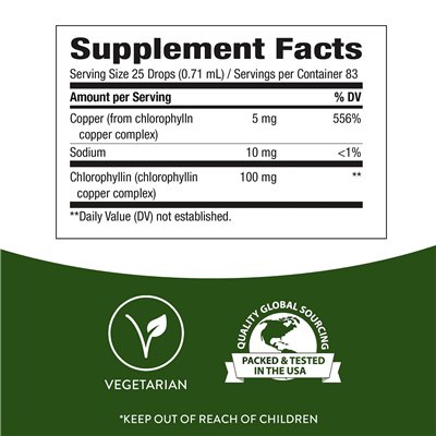 Nature's Way, Chlorofresh, Chlorofilll Drops, Mint, 2 Fl Oz (59 ml)