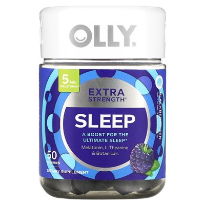 Olly, sleep, blackberry zen, 50 gumzy