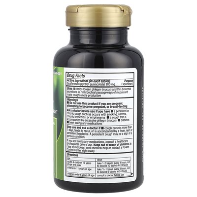 Nature's Way, Air-Power®, guaifenesyn, 200 mg, 100 tabletek Nature's Way, Air-Power®, guaifenesyn, 200 mg, 100 tabletek