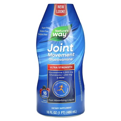 Nature's Way, Joint Movement Glucosamine, Ultra Strength, Berry , 16 fl oz (480 ml) Nature's Way, Joint Movement Glucosamine, Ultra Strength, Berry , 16 fl oz (480 ml)