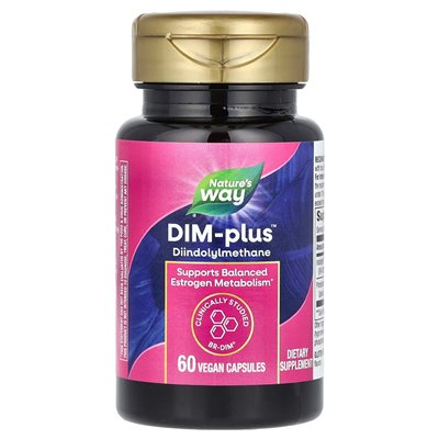 Nature's Way, Dim-Plus ™, 60 wegańskich kapsułek Nature's Way, Dim-Plus ™, 60 wegańskich kapsułek