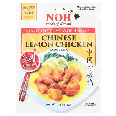 Noh Foods of Hawaii, Chinese Lemon Chicken Sauce, 1.5 oz (42 g)