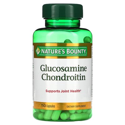Nature's Bounty, glukozamina chondroitin, 110 kapsułek Nature's Bounty, glukozamina chondroitin, 110 kapsułek