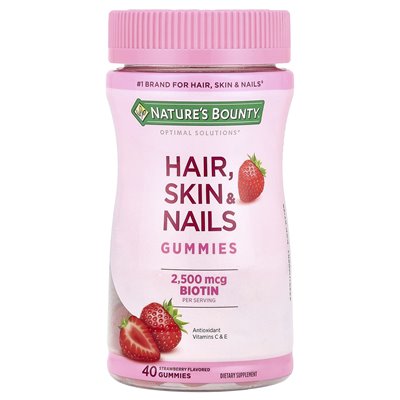 Nature's Bounty, Optimal Solutions®, Hair, Skin &amp Paznokie