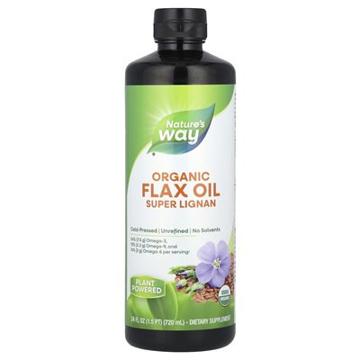 Nature's Way, Bio-Leinsamenöl, Super Lignan, 24 Fl Oz (720 ml)