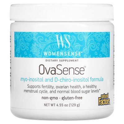 Czynniki naturalne, Womensense, Ovasense, 4,55 uncji (129 g)
