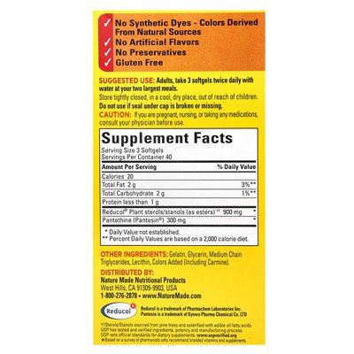 Nature Made, Cholestoff Complete®, 120 Kapseln