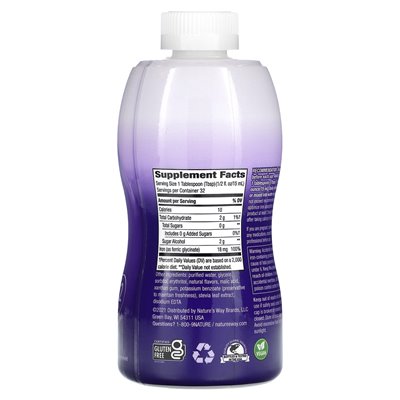 Nature's Way, Liquid Iron, Berry, 16 fl oz (480 ml)