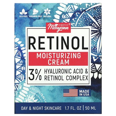 Maryann Organics, Retinol, Feuchtigkeitscreme, 1,7 fl oz (50 ml)