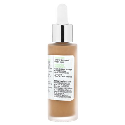 Formuła lekarzy, zużycie organiczne, eliksir z jedwabiu z olejem jojoba, pf11065 tan, 1 fl oz (30 ml)