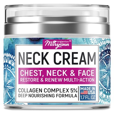 Maryann Organics, Halscreme, Brust, Hals & Gesicht, Restore & Renew Multi-Action, 1,7 fl oz