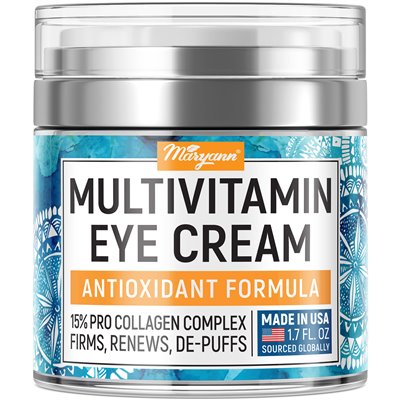 Maryann Organics, Eye Cream, Morning & Night Eye Formuła, 1,7 fl oz Maryann Organics, Eye Cream, Morning & Night Eye Formuła, 1,7 fl oz