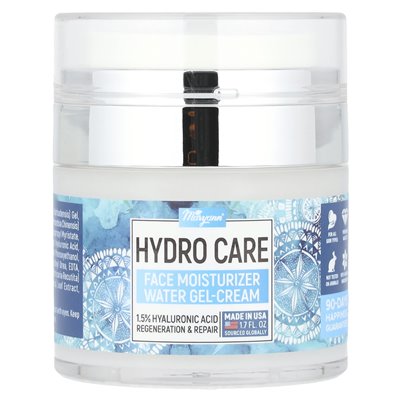 Maryann Organics, Hydro Care, Facial Moisturizing Water Gel, 1.7 fl oz (50 ml)