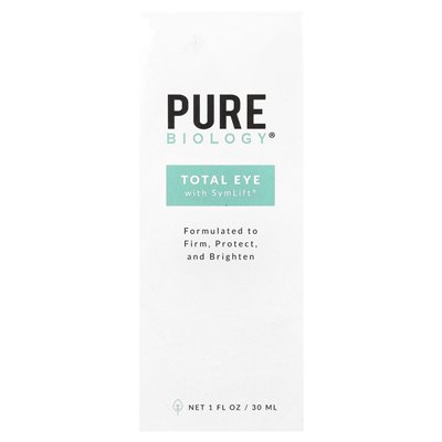 Pure Biology, Total Eye mit SYMLIFT®, 1 Fl Oz (30 ml)