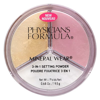 Doctors Formula, Mineral Wear, 3-in-1 Setting Powder, 0.68 oz (19.5 g)