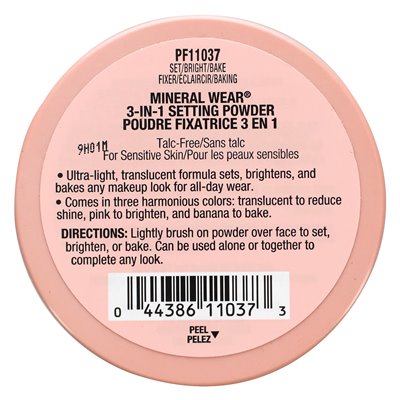 Doctors Formula, Mineral Wear, 3-in-1 Setting Powder, 0.68 oz (19.5 g)