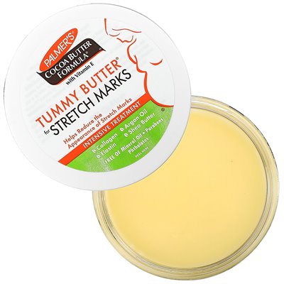 Palmers, Formula Masła kakaowego z Witaminą E, Masło Belly do Rozstępów, 4,4 uncji (125 g) Palmers, Formula Masła kakaowego z Witaminą E, Masło Belly do Rozstępów, 4,4 uncji (125 g)