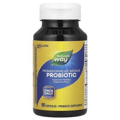 Nature's Way, Probiotic Primadophilus® Bifidus, 5 miliardów CFU, 90 kapsułek