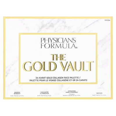 Formuła lekarzy, Złoty Gold Vault, 24-Karat Gold Colagen Palette, 1 paleta