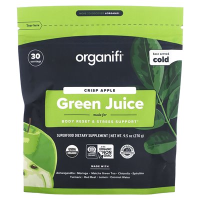 Organifi Grüner Saft Knackiger Apfel 9,5oz (270g)