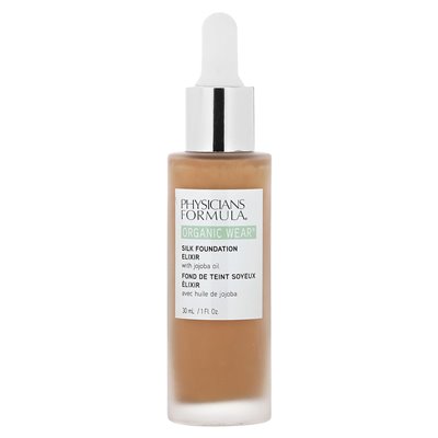 Doctors Formula, Organic Wear, Silk Elixir with Jojoba Oil, 1711326 Medium-to-Tan, 1 Fl Oz (30 ml)