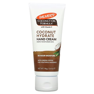 Palmers, Krem do Rąk Coconut Hydrate, 3.4 uncji (96 g) Palmers, Krem do Rąk Coconut Hydrate, 3.4 uncji (96 g)
