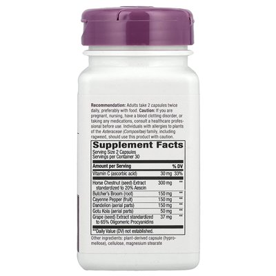 Nature's Way, Premium Blend, Legs, 60 Vegan Capsules