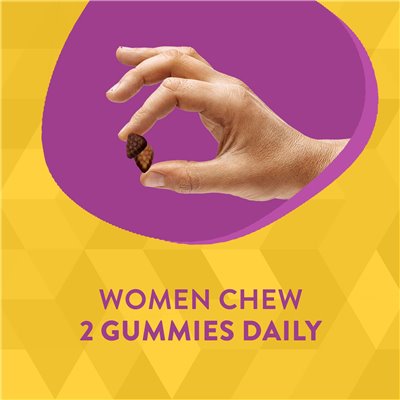 Natur, lebendig! Über 50 Multivitamingummis, gemischte Beeren, 130 Gummibärchen