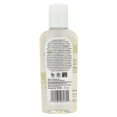 Palmer's, Formuła oleju kokosowego z witaminą E, kokosowy hydratowy olej z ciała, 1,7 fl oz (50 ml)