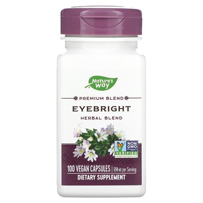 Nature's Way, Eybright, Herbal Blend, 694 mg, 100 wegańskich kapsułek (347 mg na kapsułkę)