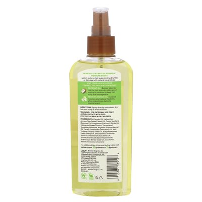 Palmer's, Formuła oleju kokosowego z witaminą E, wzmocnienie wilgoci, włosy + olej na skórę głowy, 5,1 fl oz (150 ml)