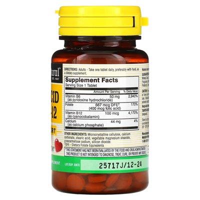 Mason Natural, Kwas Folowy B6 & B12, 90 Tabletek Mason Natural, Kwas Folowy B6 & B12, 90 Tabletek
