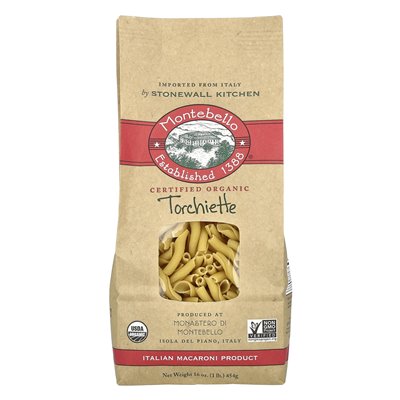 Montebello, Organic Torchiette, 16 uncji (454 g) Montebello, Organic Torchiette, 16 uncji (454 g)