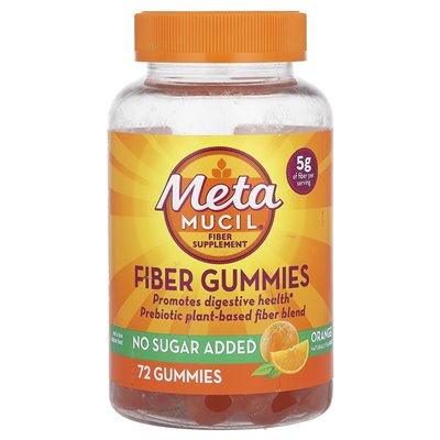 Metamucil, gumie światłowodowe, pomarańczowe, 72 gummy Metamucil, gumie światłowodowe, pomarańczowe, 72 gummy