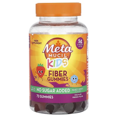 Metamucil, dzieci, gumie światłowodowe, mieszane jagody, 72 gumzy Metamucil, dzieci, gumie światłowodowe, mieszane jagody, 72 gumzy