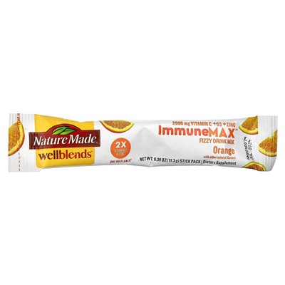 Natura, Well Blends, Immunemax, Orange, 30 paczek, 0,39 uncji (11,3 g) Natura, Well Blends, Immunemax, Orange, 30 paczek, 0,39 uncji (11,3 g)